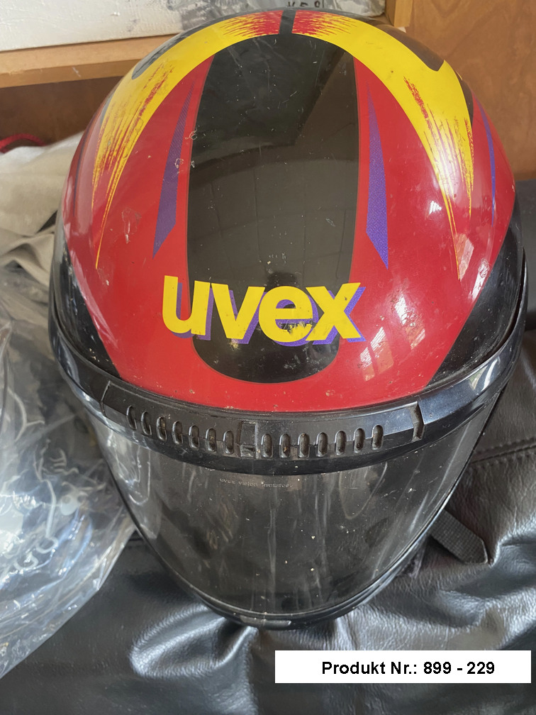 AMO-27 Motorrad Helm,UVEX-(Gebrauchsspuren),Größe:kommt noch